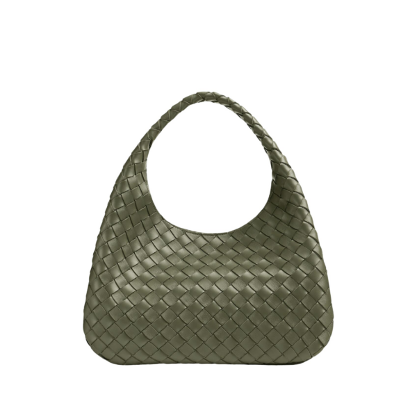Khaite Women's Campana in Pickle - Green Shoulder & Crossbody Bags - The Lotus Tote Bag - Shop at Coveti