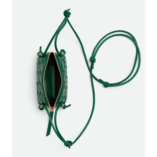 Khaite Women's Candy Concert Pouch in Jungle - Green Clutch Bags - The Lotus Tote Bag - Shop at Coveti