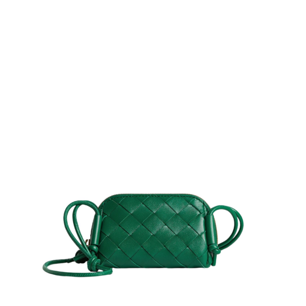 Khaite Women's Candy Concert Pouch in Jungle - Green Clutch Bags - The Lotus Tote Bag - Shop at Coveti