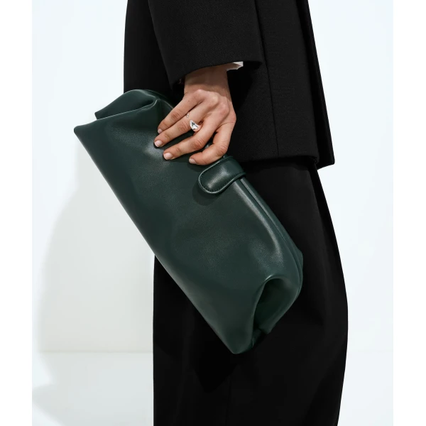 Khaite Women's Lauren 1979 in Alpi green - Green Shoulder & Crossbody Bags - The Lotus Tote Bag - Shop at Coveti