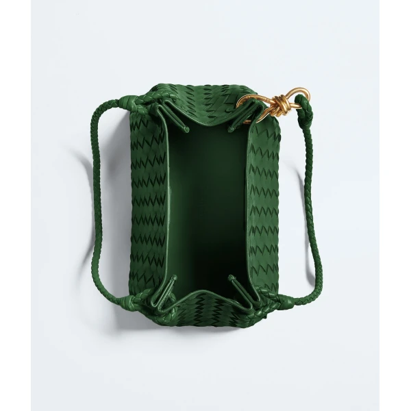 Khaite Women's Parachute in Basil - Green Shoulder & Crossbody Bags - The Lotus Tote Bag - Shop at Coveti