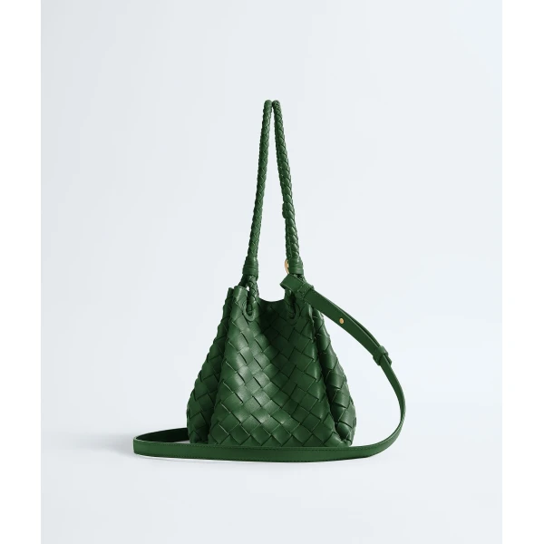 Khaite Women's Parachute in Basil - Green Shoulder & Crossbody Bags - The Lotus Tote Bag - Shop at Coveti