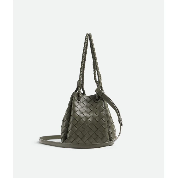 Khaite Women's Parachute in Pickle - Green Shoulder & Crossbody Bags - The Lotus Tote Bag - Shop at Coveti