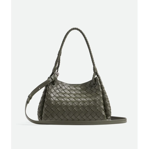 Khaite Women's Parachute in Pickle - Green Shoulder & Crossbody Bags - The Lotus Tote Bag - Shop at Coveti