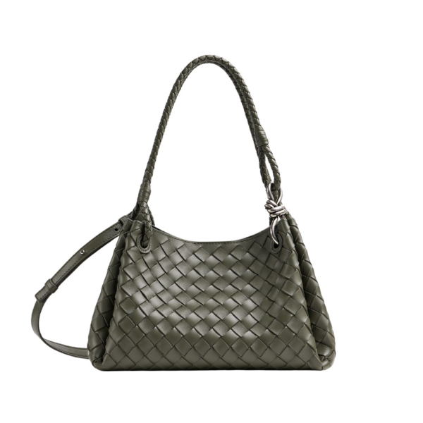 Khaite Women's Parachute in Pickle - Green Shoulder & Crossbody Bags - The Lotus Tote Bag - Shop at Coveti