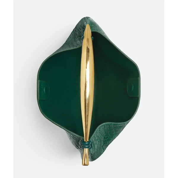 Khaite Women's Sardine in Emerald green - Green Totes & Top-Handle Bags - The Lotus Tote Bag - Shop at Coveti