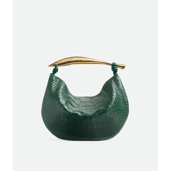 Khaite Women's Sardine in Emerald green - Green Totes & Top-Handle Bags - The Lotus Tote Bag - Shop at Coveti