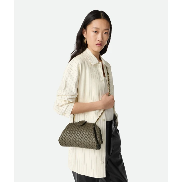 Khaite Women's Small Lauren 1980 in Cypress - Green Shoulder & Crossbody Bags - The Lotus Tote Bag - Shop at Coveti