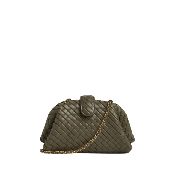 Khaite Women's Small Lauren 1980 in Cypress - Green Shoulder & Crossbody Bags - The Lotus Tote Bag - Shop at Coveti