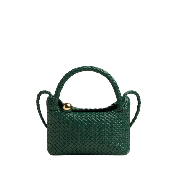 Khaite Women's Small Tosca in Emerald green - Green Shoulder & Crossbody Bags - The Lotus Tote Bag - Shop at Coveti