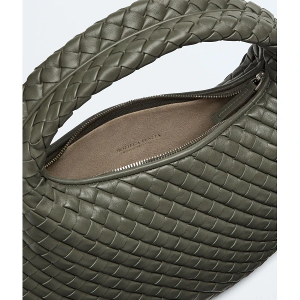 Khaite Women's Small Veneta in Pickle - Green Shoulder & Crossbody Bags - The Lotus Tote Bag - Shop at Coveti