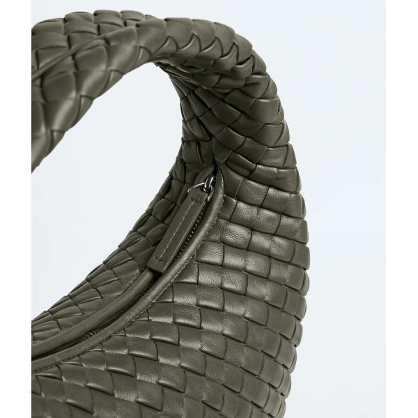 Khaite Women's Small Veneta in Pickle - Green Shoulder & Crossbody Bags - The Lotus Tote Bag - Shop at Coveti