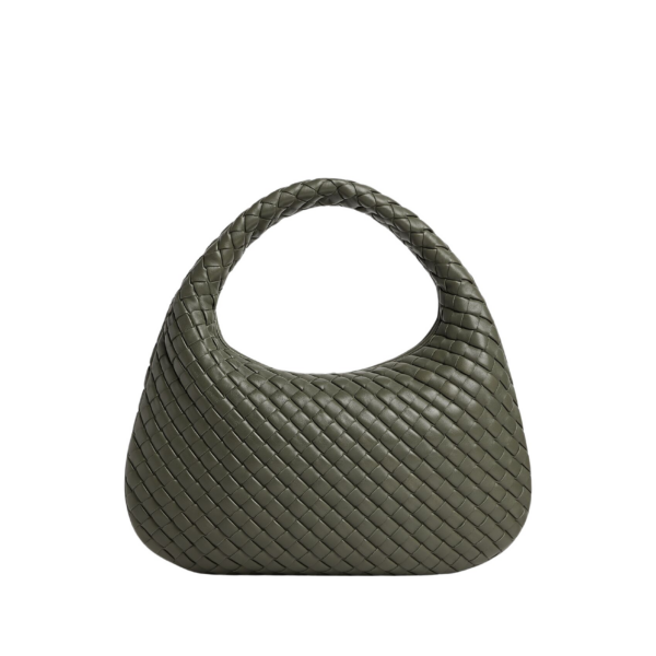 Khaite Women's Small Veneta in Pickle - Green Shoulder & Crossbody Bags - The Lotus Tote Bag - Shop at Coveti