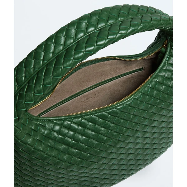 Khaite Women's Veneta in Basil - Green Shoulder & Crossbody Bags - The Lotus Tote Bag - Shop at Coveti
