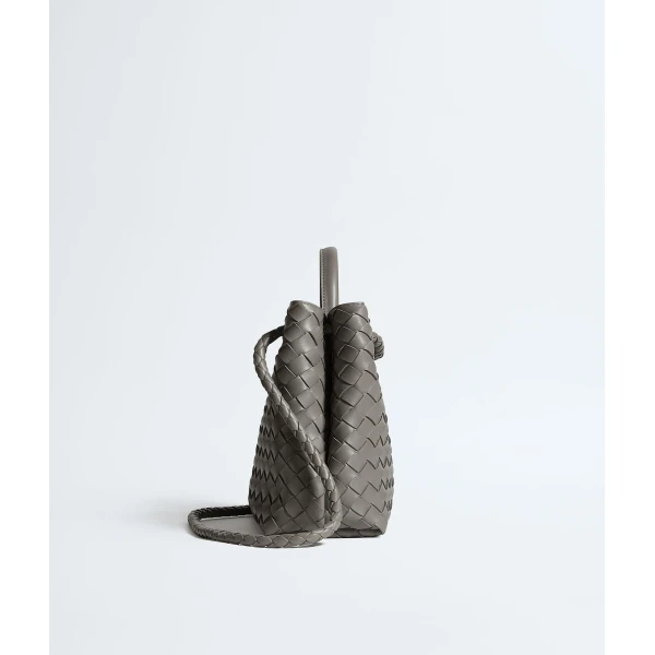 Khaite Women's Andiamo in Basalt - Grey Totes & Top-Handle Bags - The Lotus Tote Bag - Shop at Coveti
