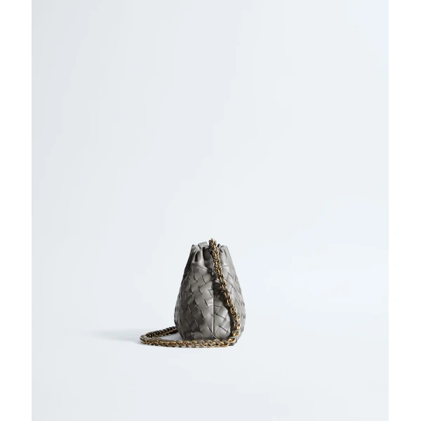 Khaite Women's Dustbag Notte in Basalt - Grey Shoulder & Crossbody Bags - The Lotus Tote Bag - Shop at Coveti