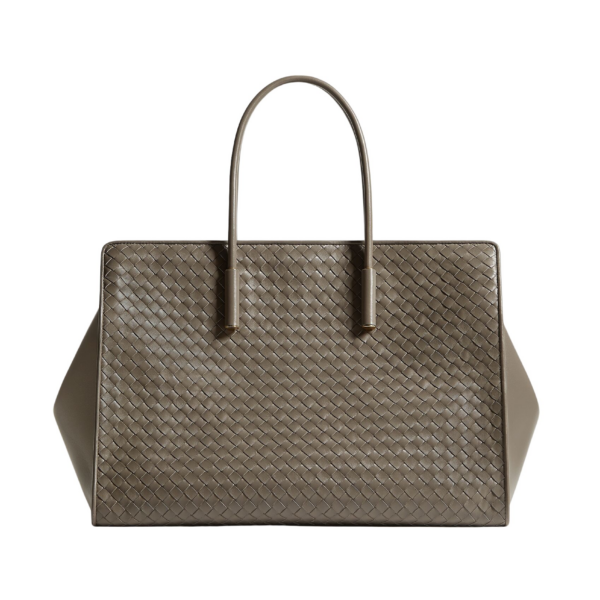 Khaite Women's Large Barbara Tote in Gray clay - Grey Totes & Top-Handle Bags - The Lotus Tote Bag - Shop at Coveti
