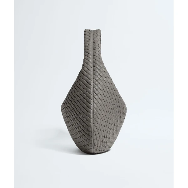 Khaite Women's Maxi Veneta in Basalt - Grey Shoulder & Crossbody Bags - The Lotus Tote Bag - Shop at Coveti