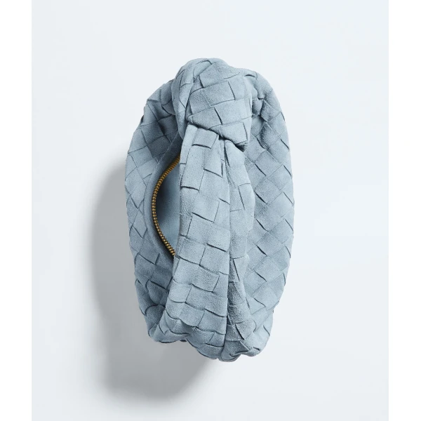 Khaite Women's Mini Jodie in Mineral - Grey Mini Bags - The Lotus Tote Bag - Shop at Coveti