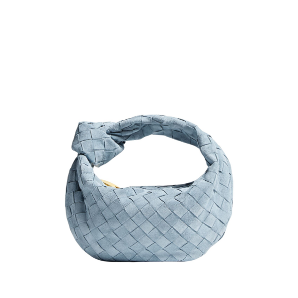 Khaite Women's Mini Jodie in Mineral - Grey Mini Bags - The Lotus Tote Bag - Shop at Coveti