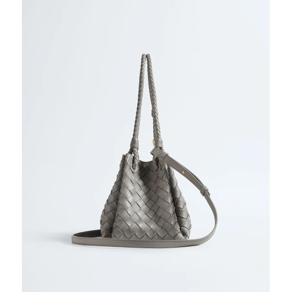 Khaite Women's Parachute in Basalt - Grey Shoulder & Crossbody Bags - The Lotus Tote Bag - Shop at Coveti