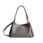 Khaite Women's Parachute in Basalt - Grey Shoulder & Crossbody Bags - The Lotus Tote Bag - Shop at Coveti