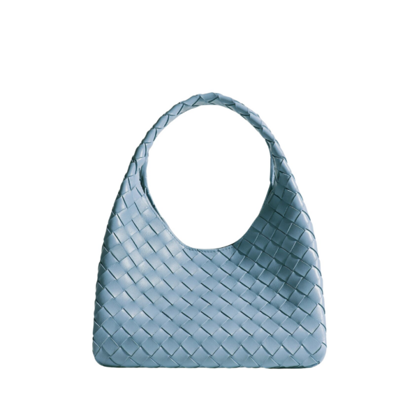 Khaite Women's Small Campana in Mineral - Grey Shoulder & Crossbody Bags - The Lotus Tote Bag - Shop at Coveti