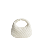 Khaite Women's Baby Veneta in Alabaster - Ivory Mini Bags - The Lotus Tote Bag - Shop at Coveti