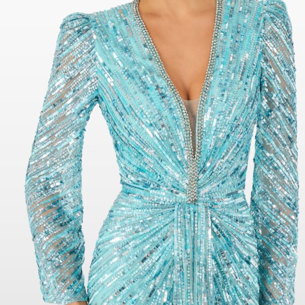 Jenny Packham  Blue gown