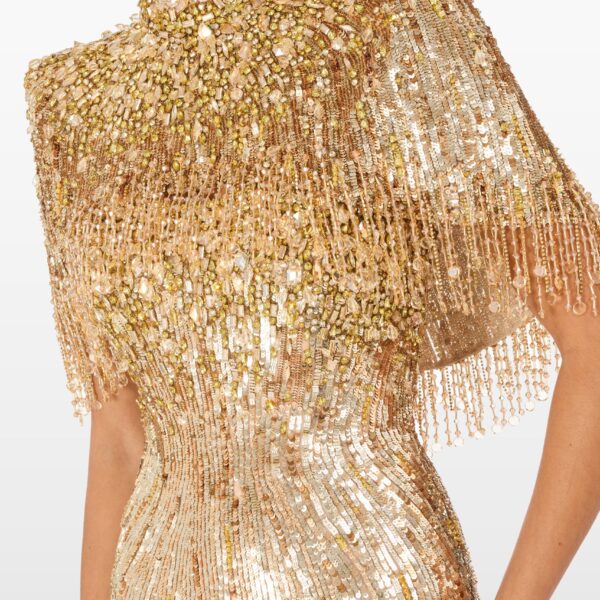 Jenny Packham  Gold gown