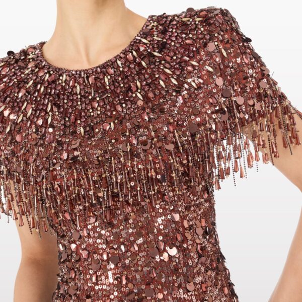 Jenny Packham  Metallic gown