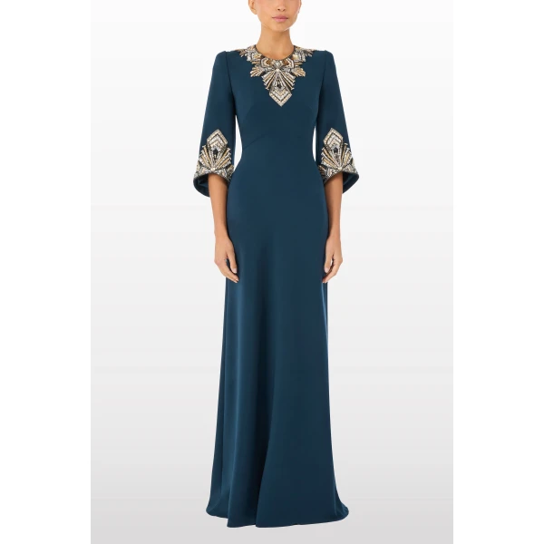 Jenny Packham Ice Cascade Dress, view 2