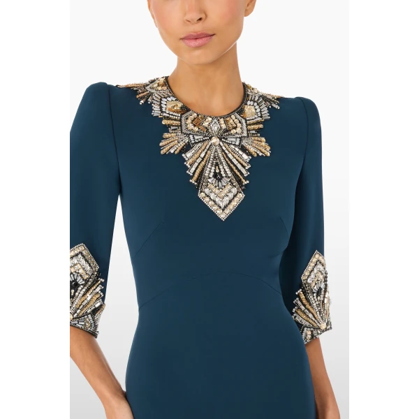Jenny Packham Ice Cascade Dress, view 4