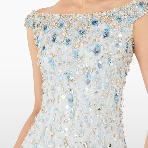 Jenny Packham  Blue gown