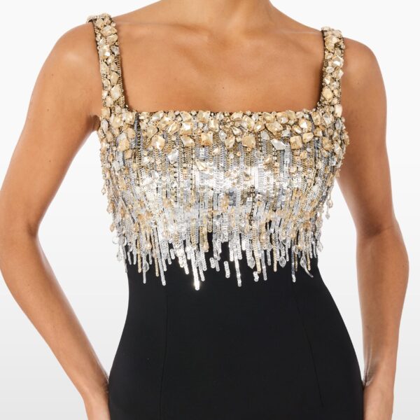 Jenny Packham  Black gown