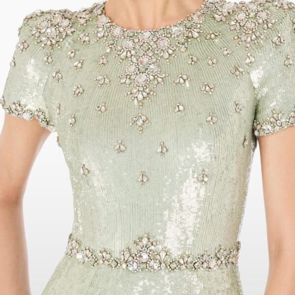 Jenny Packham  Green gown