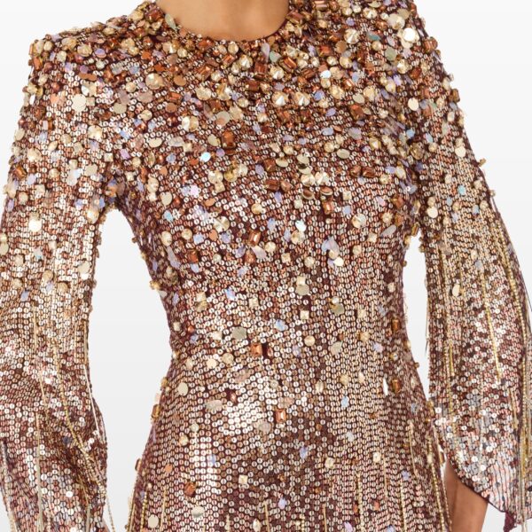 Jenny Packham  Gold gown