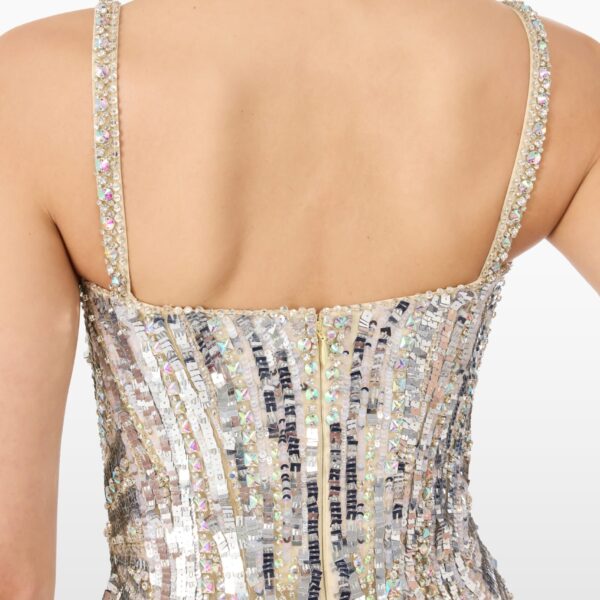 Jenny Packham  Silver gown
