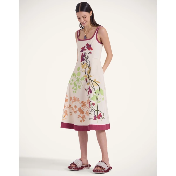 La DoubleJ Buy Me A Martini Dress Eclipse Placée Yellow in Envers Satin - Dresses - Milanese Maximalist Fashion at Coveti