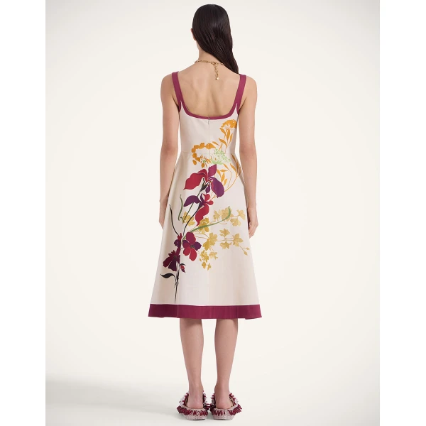 La DoubleJ Buy Me A Martini Dress Eclipse Placée Yellow in Envers Satin - Dresses - Milanese Maximalist Fashion at Coveti