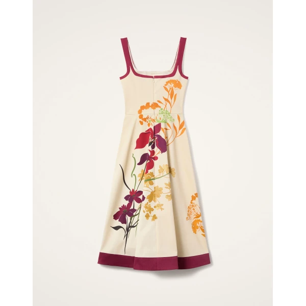 La DoubleJ Buy Me A Martini Dress Eclipse Placée Yellow in Envers Satin - Dresses - Milanese Maximalist Fashion at Coveti