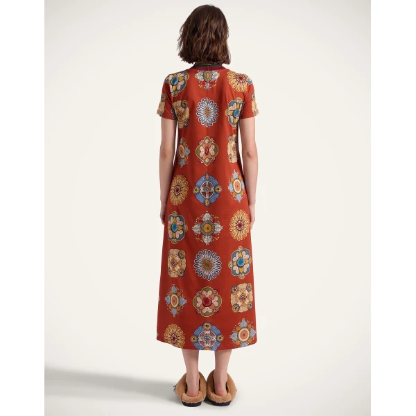 La DoubleJ Buy Me A Martini Dress Plaza Placée Ivory in Envers Satin - Dresses - Milanese Maximalist Fashion at Coveti