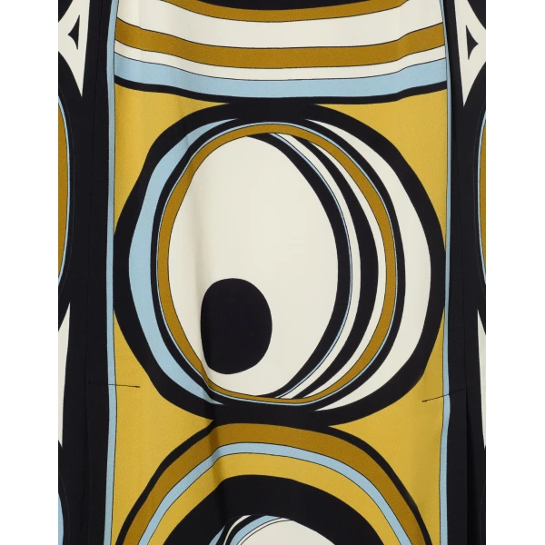 La DoubleJ Cerere Dress Farfalla Buttercream in Silk Chiffon - Dresses - Milanese Maximalist Fashion at Coveti