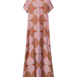 La DoubleJ Chemise Swing Dress Florence Placée Ivory in Silk Twill - Dresses - Milanese Maximalist Fashion at Coveti
