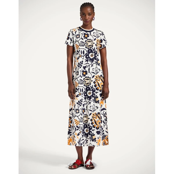 La DoubleJ Chemise Swing Dress Sanctuary Brown in Silk Twill - Dresses - Milanese Maximalist Fashion at Coveti