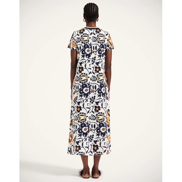 La DoubleJ Chemise Swing Dress Sanctuary Brown in Silk Twill - Dresses - Milanese Maximalist Fashion at Coveti
