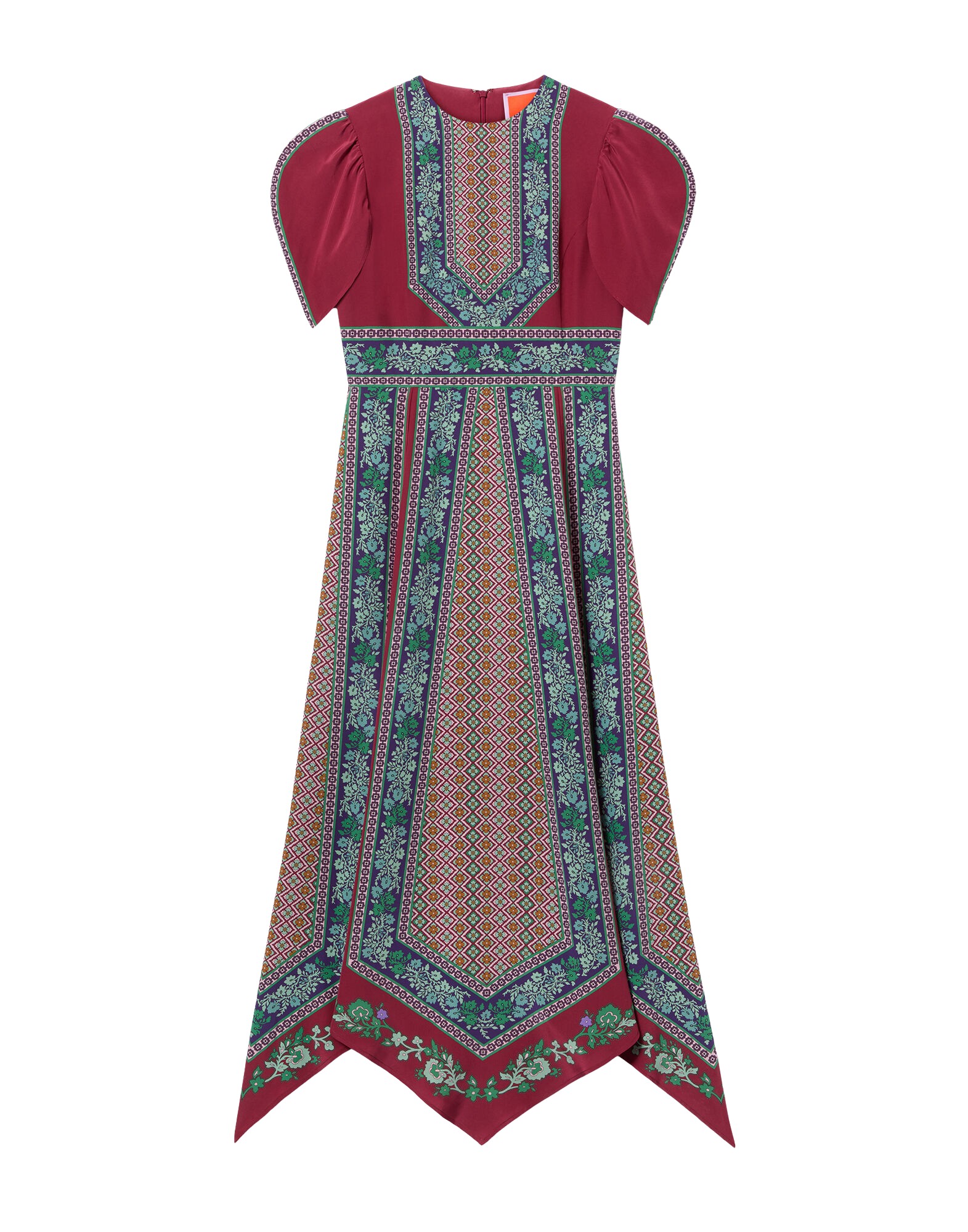 La-Double-J-Cherie-Scarf-Dress-Regalia-Placee-Red-in-Crepe-De-Chine65431_nobg La DoubleJ Cherie Scarf Dress Regalia Placée Red in Crepe De Chine - Dresses - Milanese Maximalist Fashion at Coveti