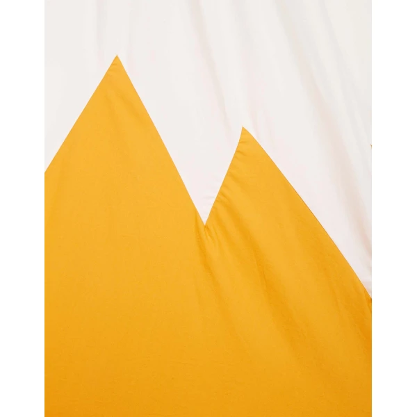 La DoubleJ Chevron Mini Dress Multicolor Geen & Pink in Cotton Knit Chevron - Dresses - Milanese Maximalist Fashion at Coveti
