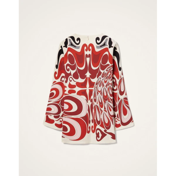 La DoubleJ Chevron Sundress Multicolor Geen & Pink in Cotton Knit Chevron - Dresses - Milanese Maximalist Fashion at Coveti