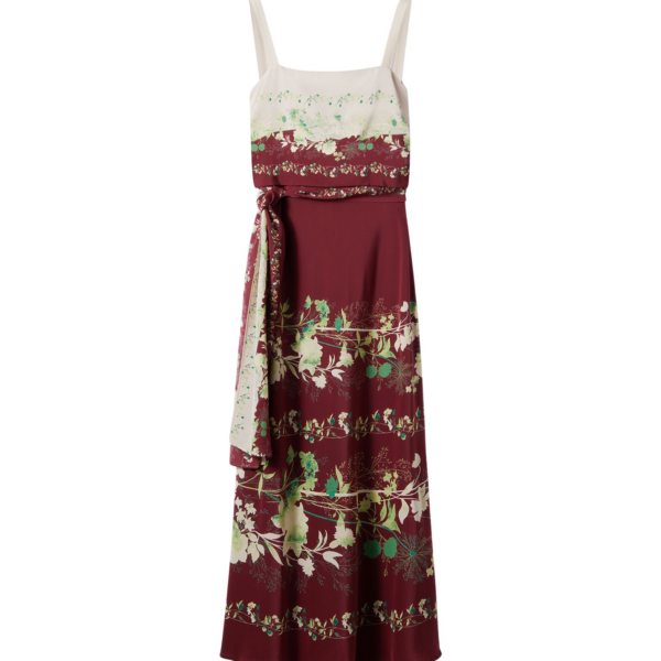 La DoubleJ Chevron Sundress Multicolor Lilac & Blue in Knit Chevron - Dresses - Milanese Maximalist Fashion at Coveti